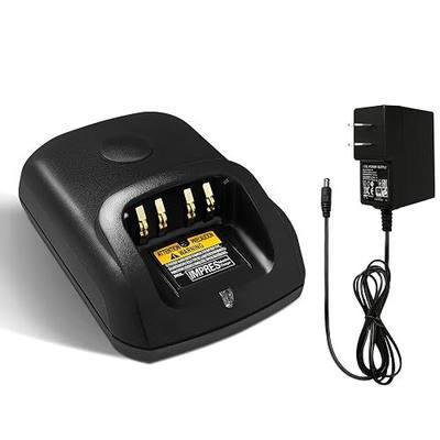 for Motorola XPR3500e Charger, WPLN4226 WPLN4232 PMPN4137A Rapid Charger for Motorola XPR3300e XPR7550e XPR7580e XPR7350e XPR6550 XPR6500 XPR6580 PMNN4409 PMNN4077 (NO-IMPRES)