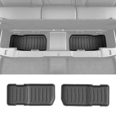powoq 2nd Under Seat Storage Mat Compatible with 2022-2025 Ford Maverick Fuel Under Seat Organizer Liner Replacement for 2022-2025 Ford Maverick Accessories (Compatible with Ford Maverick Fuel)