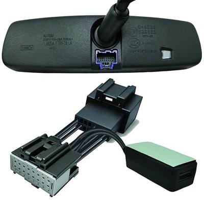 Dash cam Power Adapter for Ford F150 2011-2024 Bronco 2021+,Explorer 2011-2019,Mustang 2013-2021 and More Select Models,16pin with auto dimming,USB Power 5V 4A,Plug and Play