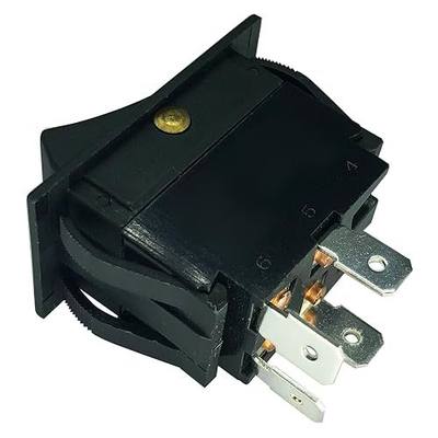 DTAIR 0808-116-K On/Off Rocker Switch Replacement for CRES Cor Equipment 0808-103-1 20A 125/250V(DPST)