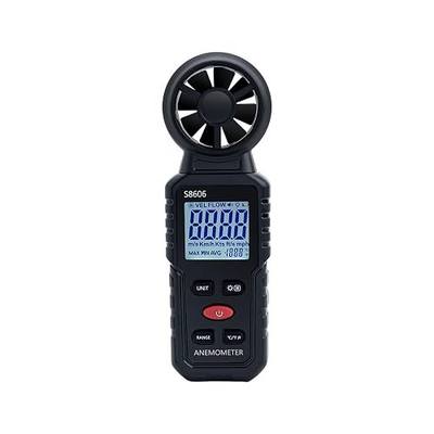 Mcbazel 3 in 1 Handheld Digital Anemometer Wind Meter, High Precision Wind Speed Measuring, Digital Wind Speed Meter with Backlight for HVAC, Sailing, Fishing, and Indoor Outdoor Use