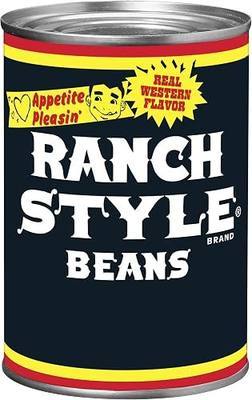 Ranch Style Canned Pinto Beans, Real Western Flavor, 15 oz (Pack of 6)