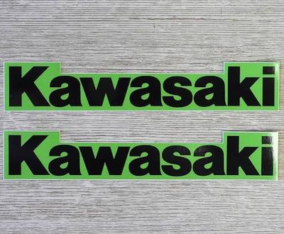 Green Decals Stickers Graphics Compatible with Kawasaki KX60 KX65 KX80 KX85 KX100 KX125 KX250 KX300 Ninja 250 300 400 500 650 ZX6 ZX6R ZX7 ZX7R ZX9 ZX9R ZX10 ZX10R ZX11 ZX12 ZX12R ZX14 ZX14R