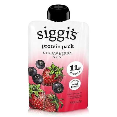 Siggi's, Yogurt Pouch Strawberry Acai, 4.5 Ounce