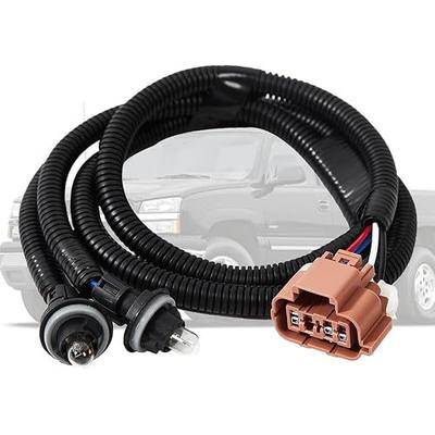 Rear Bumper License Plate Light Harness,Fit for Chevy Classic Silverado GMC Classic Sierra 1999-2007, Fit for Chevy Avalanche 2002-2006, Replace 15768809 15764121