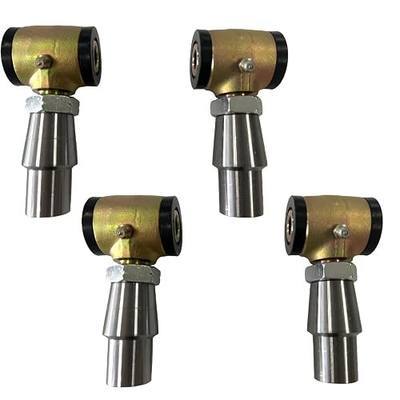 MIMIRACLE 3/4" Threaded Bushing Kit for 4-Link Suspension, Polyurethane | Chromoly Steel Threaded Bushing Kit, Adjustable 4-Link Suspension Linkage, Left & Right Hand Threads, 1/2" Bolt Hole