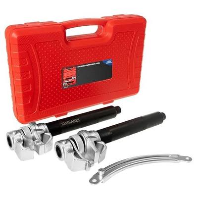 SIXIWANZI 3PCS Macpherson Strut Spring Compressor Tool, Coil Spring Compressor Tool with Safety Bracket for Car Truck ATV UTV
