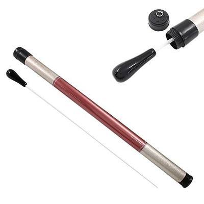 Piutouyar Music Conducting Baton & Tube Case for Concert, Black Handle | Music Baton Orchestra Baton Band Conductor Batons, Musical accessories for Performance, Rehearsal