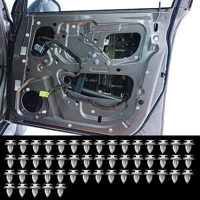 50PCS Door Trim Panel Retainers Clips, Door Panel Clips, Car Retainer Clips Replaces 90467-A0005, Car Accessories Panel Retainer Clip Replacement Compatible with Most Vehicles