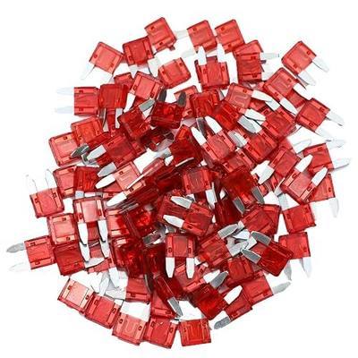 160 Pcs 10Amp Mini Fuse, 10 A Mini Car Blade Automotive Fuses for Car RV Truck SUV Motorcycle Boat