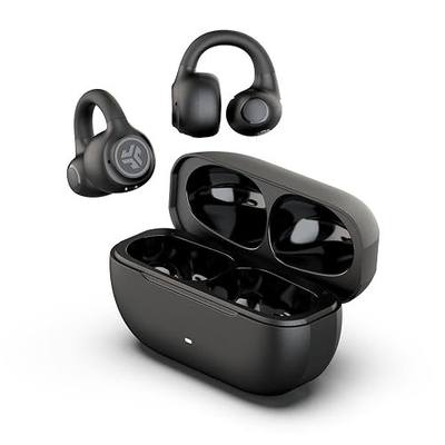 JLab, Flex, Open Ear Earbuds, Clip On Wireless Bluetooth Earbuds, Open Ear Headphones, Black
