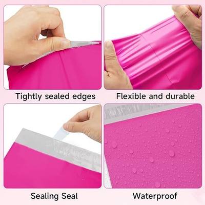 Pink Poly Mailers 14.5x19 Inch, 100 Pack,Shipping Bags | Self-seal package bags with secure adhesive, for clothing/towels/accessories/boutique packing