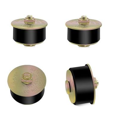 1-5/8" Rubber Expansion Freeze Plug 4PCS Rubber Plug for Round Hole | Automotive Engine Expandable Freeze Rubber Plugs Fit Hole: 1-5/8" to 1-3/4”(41mm - 44mm)