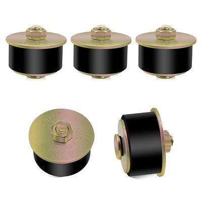1-1/2" Rubber Expansion Freeze Plugs, 5PCS Automotive Engine Expandable Freeze Rubber Plugs Fit Hole: 1-1/2" to 1-5/8" (38 mm - 41 mm)