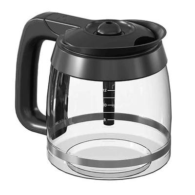 12-Cup Coffee Pot Replacement Carafe Compatible with Ninja Coffee Brewer Maker Models CE251 CE201 CE201C CE200 CE200C Model# XGLSLID200