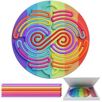 Spkwis Sensory Activity Board for Kids Toddler Boys , Sensory Fidget Toys for Stress Anxiety Autistic ADHD, Calm Down Travel Airplane Essentials Toys for 3+ Year Old, Stuffers Gifts for Teen Girl