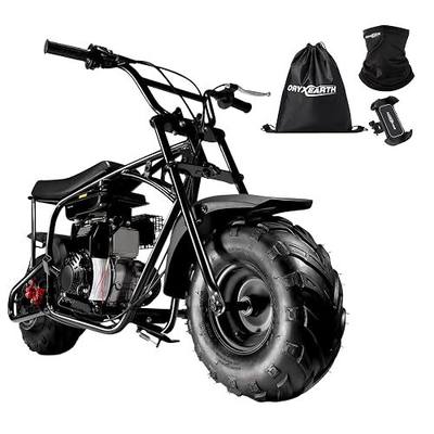 Oryxearth Mini Dirt Pit Bike BRM100, 105CC 4-Stroke Gas Powered 3.5HP for Off Road & Trail Bike, Up to 28 Mph, Automatic Transmission and Pull to Start, Weight Support Up to 185LBS for Teens/Adults