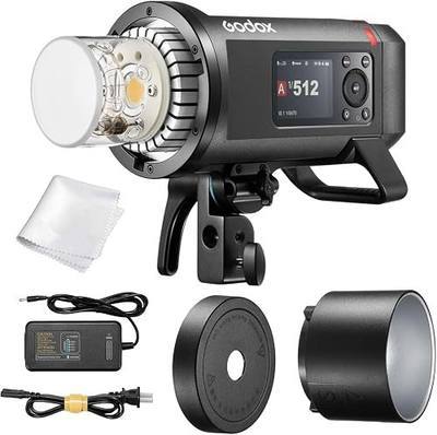 Godox AD600 Pro II AD600Pro II 600Ws Outdoor Flash, TTL HSS, 2.4G Wireless | Freeze Action with 1/20400s Flash Duration, 0.01-0.9s Recycle, 40W Bi-Color LED, 1/512 Fine Power Control, Color Screen