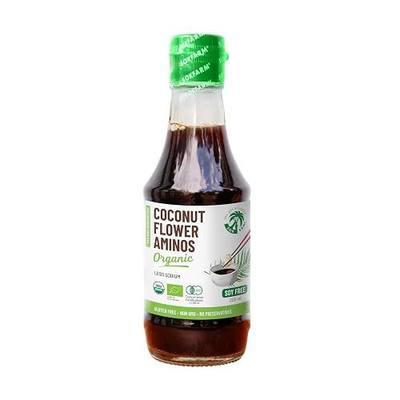 THE GIFT OF NATURE SOK SANL Coconut Aminos Low Sodium Soy Sauce Alternative Liquid Coco Aminos Gluten Free and Non-GMO Alternative bbq sauce, oyster sauce, teriyaki sauce, dipping sauce