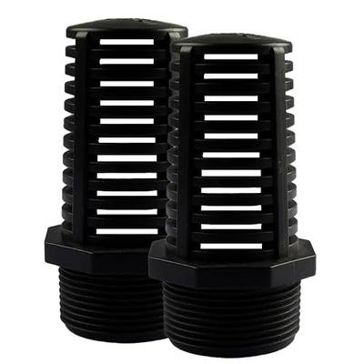 1-1/2 Inch Threaded Suction/Overflow Strainer, Screen Strainer 1-1/2 Inch (2 Pieces)
