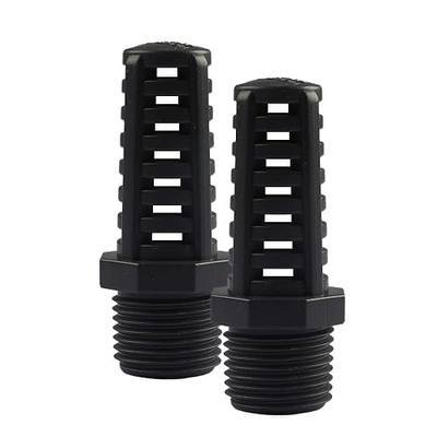 1/2 Inch Threaded Suction/Overflow Strainer, Screen Strainer 1/2 Inch (2 Pieces)