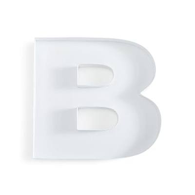 Soul & Lane - Letter B Charcuterie Box, Fillable Cardboard Tray for Candy | Fillable Charcuterie Board Box, Cardboard Alphabet Letter Tray, Candy & Treat Holder for Parties, Birthdays, Gifts