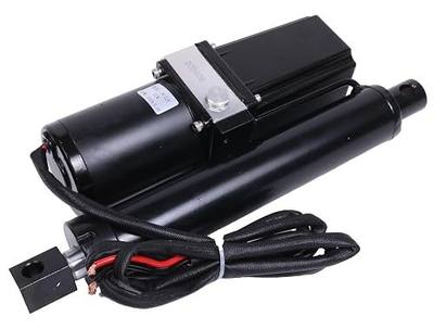 JEENDA DC 12V 8" Hydraulic Motor Heavy Duty Electric Linear Actuator 1760lbs Compatible with Dump Trailers, Lift Tables, Solar Tracking System, Wheelchair Lift,Tractors,Cleaning Vehicle