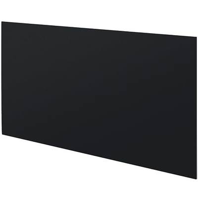 Threehoney HDPE Sheet 1/4" Thick 24 x 48 Inch, HDPE Plastic Sheet High Density Polyethylene Board Flexible Solid Plastic Block for DIY Projects Crafts Machining Home(Black)