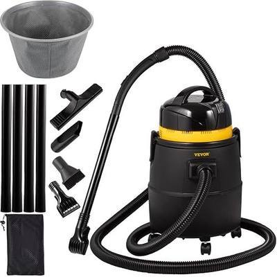 VEVOR Pond Vacuum Cleaner 1400W Motor, Pond Vacuum for Outdoor Ponds with 13ft Intake Hose, 4 Extension Tubes, 15 ft Power Cord, 4 Brush Heads, 4 Nozzles, 6.5ft Drain Hose and Debris Collection Bag