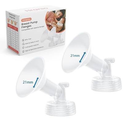 Hranio Breast Pump Parts Compatible with 21mm Spectra Flange 21mm Spectra Replacement Pump Parts s1 s2 (Flange 21mm 2 Pcs)