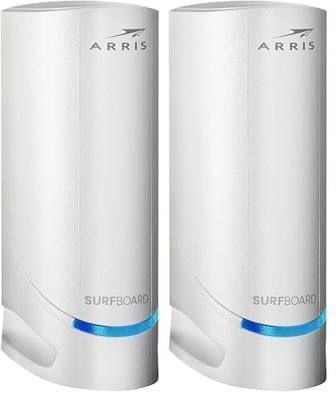 ARRIS (S34) - Cable Modem - Fast DOCSIS 3.1 Multi-Gigabit Cable Modem, for Comcast Xfinity, Cox, Spectrum & More, 2.5 Gbps Max Internet Speeds, 2 Year Warranty - (No Built-in WiFi) (Pack of 2)