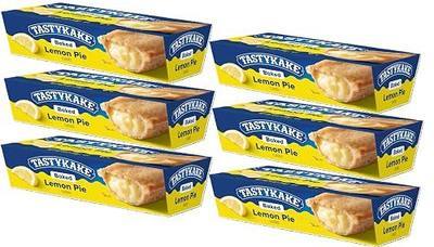 Get It Boxed Tastykake Baked Lemon Pies - 6 Pack, 1 Ounce (Pack of 1)
