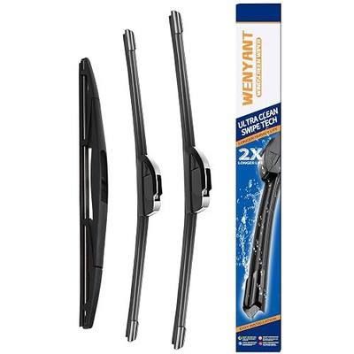 26"/22"/16" Windshield Wipers Compatible with Honda Odyssey 2005-2019 2020 2021 2022 Front and Rear Wiper Blades for My Car Automotive Replacement (Set of 3)