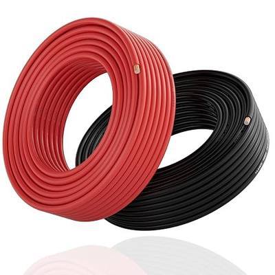 14 Gauge Wire (2-Pack Red/Black Each 25 FT), 14AWG CCA, Low Voltage Automotive Primary Harness Wire for Battery, Car Audio, Remote Trailer, Security Alarm, Hook Up Electrical Wires for DIY DC