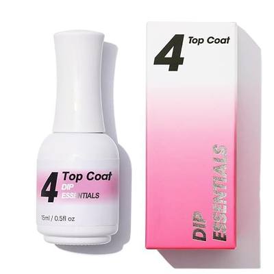 NAGAIA Premium Nail Dipping System - Dip Essential Liquid Top Coat, Home & Salon Use, Air Dry, No UV Needed, No Chipping, No Yellowing, Lasts 3-4 Weeks