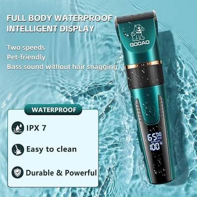 Pet Clippers for Matted Hair Cordless Cat Paw Trimmer for Grooming Low Noise Cat Shaver Thick Grooming Clippers for Long Hair Cats
