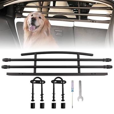 maXpeedingrods Dog Car Barrier for Tesla Model Y 2021 2022 2023 2024, Pet Barrier Heavy-Duty Metal Stainless Steel Dog Divider for SUV | Pet Barrier Heavy-Duty Metal Stainless Steel Dog Divider for SUV