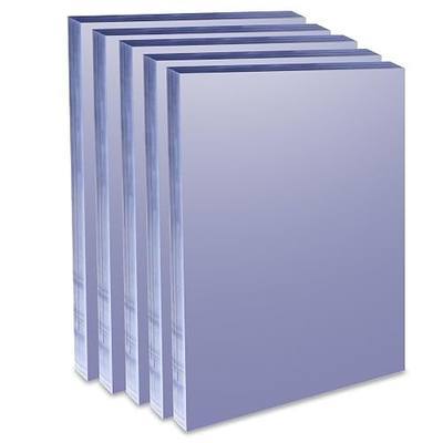 Binditek 8 Mil PVC Binding Covers, 8.5 x 11 Inches, Clear, 500 Pack | Plastic Binding Covers, 8.5" x 11" Letter Size, Clear, Square Corners, Unpunched, Ideal for Business Reports and Proposals