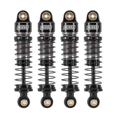 INJORA 40mm Big Bore Aluminum Oil Shock for SCX24, Black