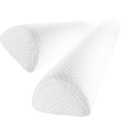 BBjixiang Toddler Bed Bumper, Foam Bed Rail for Toddlers, Bed Rail Bumper for Twin, Full, Queen and King Beds with Washable Cover 2-Pack