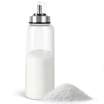 Loscarol Sugar Dispenser, 17 oz, Glass | Pour Spout & Lid, For Coffee Bar, Tea & Baking, Commercial Quality Sealed, For Sugar, Honey, Syrup, Home Kitchen