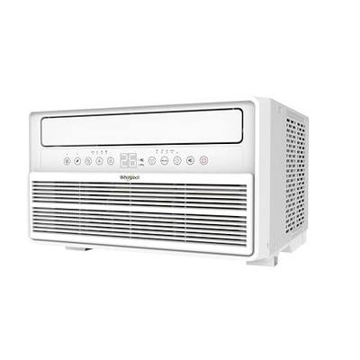 Whirlpool 12,000 BTU Window Mounted Inverter Air Conditioner with Quiet | Quiet, High Efficiency Operation, Remote for Apartment, Living Room, Bedroom, Medium Rooms up to 550 Square Feet