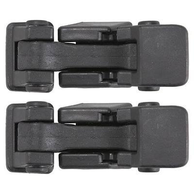 RLB-HILON Hood Latch Compatible with Jeep Wrangler JK | for 2007 2008 2009 2010 2011 2012 2013 2014 2015 2016 2017 Year, 1 Pair Hood latches with Bracket