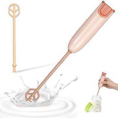 MAGICLULU Handheld Electric Baby Formula Mixer with 2 Stirring Sticks, Portable Small Drink Milk Powder Mixer for Bottle Protein Powder Coffee Travel Office Home Stirrer Supply