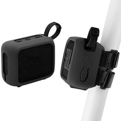 Silicone Case for JBL Go 4, Go 4 Protective Cover, Travel Carrying Pouch w Anti-Dust Charging Cover Speaker Mount Strap (Black)