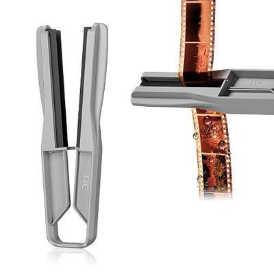 JJC Film Squeegee for 35mm & 120 Film, Negative Film Wiper with Soft Replaceable Silicone Blades for Streak-Free Drying, Leaves No Scratches or Marks