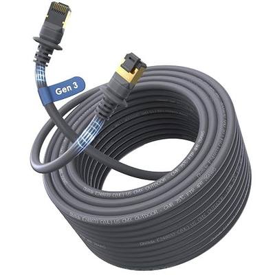 Starlink Cable 150FT, CMX CMR Rated, Direct Burial, UV Resistant, Outdoor/Indoor for Starlink Standard Gen 3/ Standard 4/ 4X/ V4