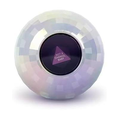 Genuine Fred WONDERBALL The Mystic Mirroball, Disco Ball Decision Maker and Fortune Teller, Iridescent Finish, Gift-Ready Packaging, Retro Party Accessories
