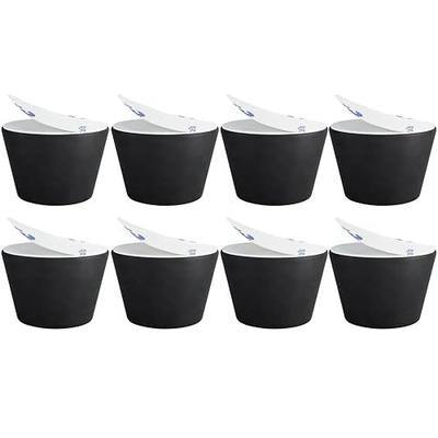 1.2" Silicone Non-Skid Speaker Pads-8Pack, Adhesive, for Small Speakers, Turntable, Subwoofer Isolation Feet, Reduced Resonance & Vibration