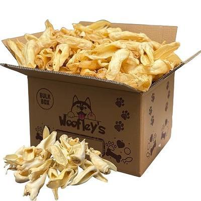 Woofley's - 100% Natural Whole Lamb Ear Dog Chews- 100 Count - Our Healthy Dog Lamb Ears are Easy to Digest and Great for Small, Medium Or Large Dogs